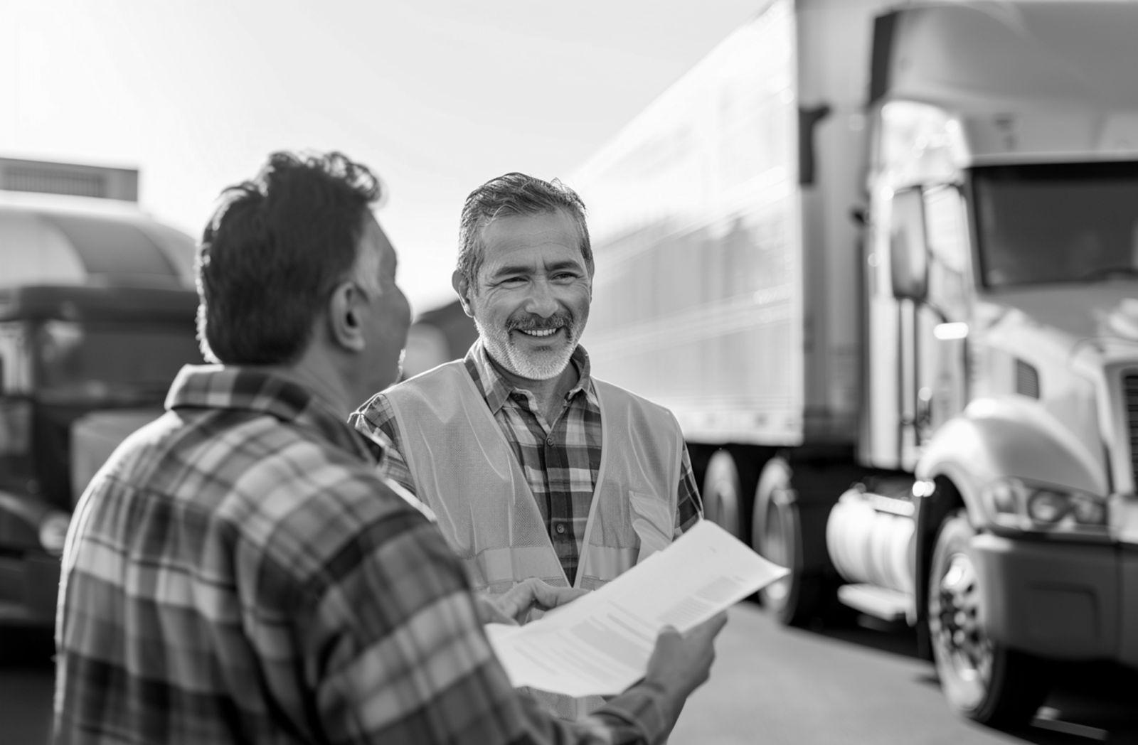 Joova mobile app preview showing driver and fleet features